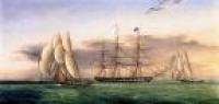 James E Buttersworth - Ships off Castle Garden